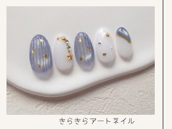 きらきらアートネイル
