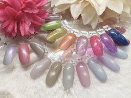 マグネットネイル☆春夏カラー