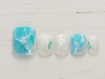 ネイルミックス 池袋店(Nail Mix)/大理石ネイル　5990円