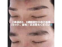 ゴリラアイブロウ 帯広店/最低2週間自己処理NG