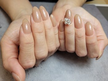 Nail&Eyelash Le cielの写真/【学割U24】学生人気No.1のワンカラー＆グラデ。シンプル×トレンドで、毎日のオシャレをもっと楽しく