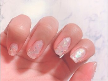 ARENA Nail &nbsp;小田急相模原【ワンカラー・ラメグラ・フレンチ・マグネット・持ち込み】の写真/トレンド×シンプルネイルで、さりげなく個性が光る洗練された指先へ♪抜け感のある綺麗な指先に◎