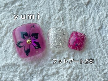 エンジェル 葛飾(ANGEL)/yumi/フットアート2本