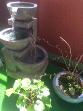 癒しのサロン ラクーニ/内観【噴水】