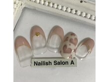 ネイリッシュサロン エー(Nailish Salon A)/2016秋冬ネイル/レオパード