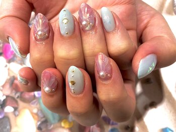 エムサロン 伊勢崎(emusalon)/鱗ネイル