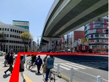 ヘンミ/病院から当院までの道順４