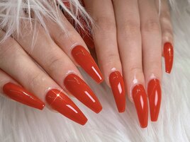 ワンカラーネイル　担当Mao