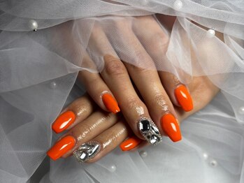 エーネイル(A nail)の写真/【ショート～ロングまで】自然な長さ出しで誰にも被らないネイルをご提供します♪寝屋川市駅から徒歩6分！