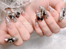 ロングギャルネイル
