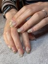 マグネット×グリッターグラデ