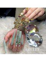 アミュレット(AMULET)/ゴージャス埋め尽くしネイル