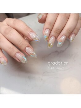 オーロラネイル