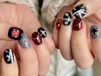 ゆびノさき/キャラクターネイル