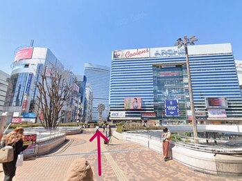 メンズ専門 ダンディースター大宮店/西口~アルシェ方面へ