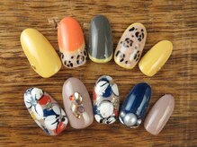 ネイルアンドアイラッシュ テラ 明石店(nail&eyelash Terra)/オフ+ケア付☆定額コース
