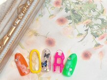 ネイルサロン&スクール ジーナ(GINA)/カラフルぷくぷくネイル