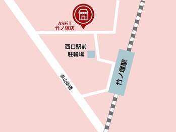 アスフィット 上野店(ASFiT)/竹ノ塚店アクセス