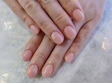 朱花 プルバイシュカ(fle by 朱花)/お花ネイル