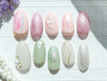 プラスネイル 池袋西口店(PLUS NAIL)の写真/【パラジェル取扱店】人気のニュアンスネイルがたくさん♪【池袋西口店★】