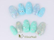 エリクサーネイル 五反田(Elixir Nail)/定額c やり放題/クーポン使用