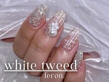 フェロン 小倉店(feron.)/ツイードとフラッシュネイル