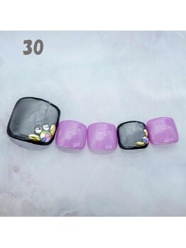 はあとねいる 町田店/フットネイル：No.30