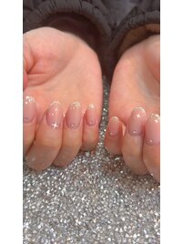 ラメラインネイル