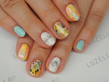 ルズ エラ プライベートネイルサロン(Luz ella private nail salon)/リゾートネイル♪（120min)