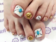 ネイルサロン 爪吉/大理石をイメージ♪リッチ気分♪