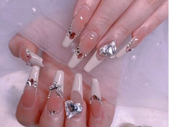 ベル 新小岩(Belle)の写真/爪のカタチにコンプレックスのある方にも◎長さだしで理想の指先へ!スカルプが初めての方にもおススメ★