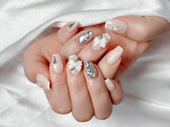 ティーアンドビー ネイルスタジオ(T&B NAIL STUDIO)/トレンドワンホンちゅるんネイル