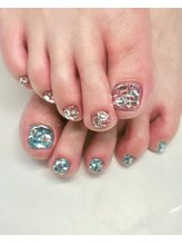 ネイルサロン リリアン(Lilian)/贅沢キラキラフット！