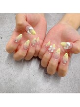 ワイズビューティ 梅田店(y’s beauty)/☆黄色グラデ☆