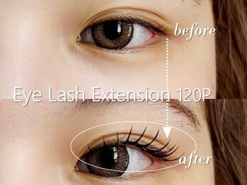 ミオ(mio.)/【Saaya】マツエク（120本）束感