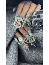 クロスネイル 渋谷店(CROSS nail)/デニムネイル