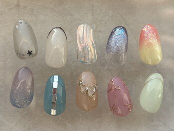 シエルネイルスタジオ 新宮店(Ciel nail studio)/【今月のアート付きコース】