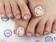 ネイルサロン 爪吉/フットもとことんガーリーに♪