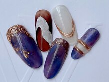 ネイリックス アヴェニール(NAILX avenir)/パープル+べっこう