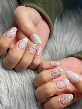 ラヴィリエ(Raviller)/【手描きアート】定額ネイル