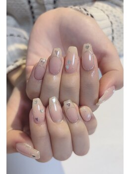 ネイルサロン エフ(ef)/囲みフレンチ