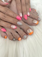 タムタムネイル 本厚木(Tam Tam Nail)/ハンドフットセット