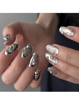 クレモアネイル 池袋西口店(CLEMORE NAIL)の写真/技術力の高いスタッフが、大人かわいいニュアンスネイルご提案◎《デザインの持ち込みも可能です》