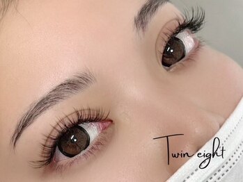 Twin eight plus+【ツインエイトプラス】まつげパーマ/マツエク/ネイルの写真/＼当店人気No1◆LEDマツエクつけ放題￥7980／オイルクレンジングOK◎キレイな状態を数週間キープでコスパ◎