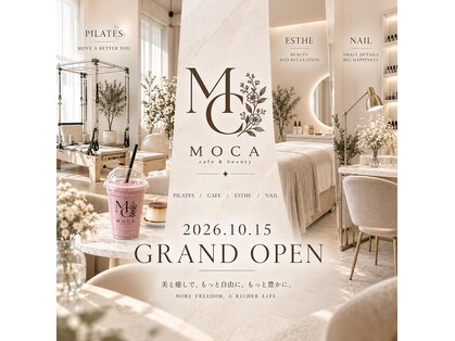 MOCA【マシンピラティス/エステ痩身/リンパマッサージ/ネイル】【10/15～（予定）】の写真