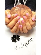 リリアーナ(Liliana)/ピンクカラグラ&お花柄