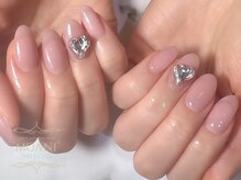 モアニヒロオ 広尾駅前店(MOANI Hiroo)/ハートストーンネイル