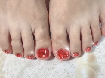 ハッピービューティー(Happy Beauty)/ハートホログラム☆フット