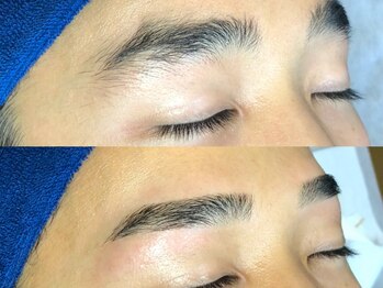 メンズサロン 嗜み(tashinami)の写真/男性の眉毛に本気!似合う眉毛がわからない方!眉のお悩み解決&理想の眉毛はメンズサロン嗜みにお任せ♪