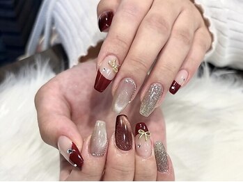 ノーバディ(Nobody)の写真/【初回オフ無料!当店人気No.1☆90分アートし放題】イベントモチーフや季節のネイルも◎マグネット150色以上